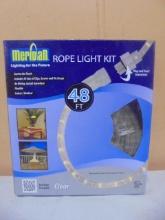 Meridian 48ft Clear Rope Light