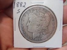 1882 S Mint Morgan Silver Dollar