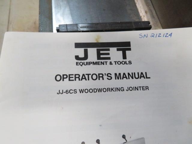 JET 6" Jointer Planer