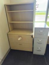 File Cabinet & Shelf