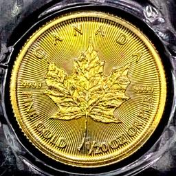 2017 Canada 1/20oz Gold Dollar SUPERB GEM BU