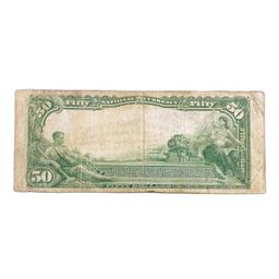 1902 $50 BOWERY & EAST RIVER NB OF NEW YORK, NY