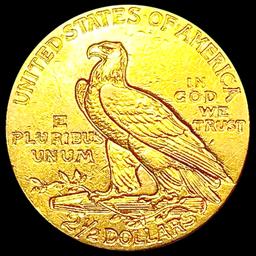 1908 $2.50 Gold Quarter Eagle CLOSELY UNCIRCULATED