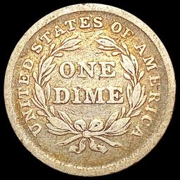 1838 Seated Liberty Dime LIGHTLY CIRCULATED