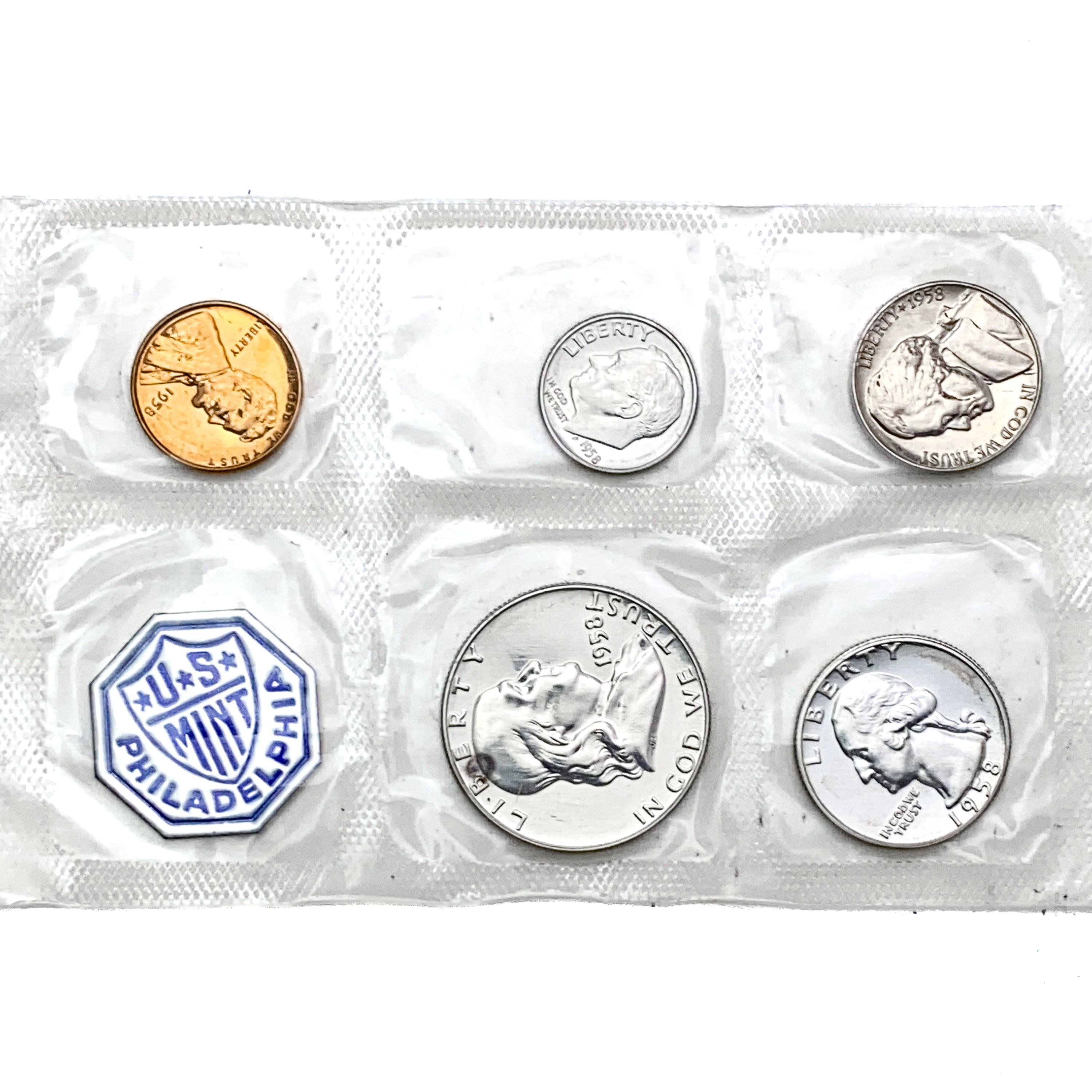 1958 US Proof Mint Sets [25 Coins]