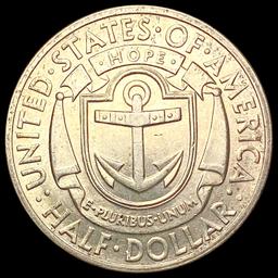 1936-S Rhode Island Half Dollar UNCIRCULATED