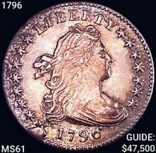 1796 Draped Bust Dime UNCIRCULATED