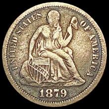 1879 Seated Liberty Dime LIGHTLY CIRCULATED
