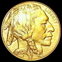 2008 $50 American Gold Buffalo 1oz SUPERB GEM BU