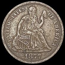 1877-S Seated Liberty Dime CLOSELY UNCIRCULATED