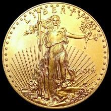 2016 $50 American Gold Eagle 1oz SUPERB GEM BU