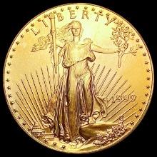 1999 $50 American Gold Eagle 1oz SUPERB GEM BU