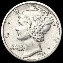 1919-S Mercury Dime CLOSELY UNCIRCULATED