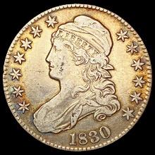 1830 Capped Bust Half Dollar LIGHTLY CIRCULATED