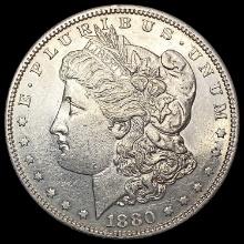 1880-S Morgan Silver Dollar CHOICE AU