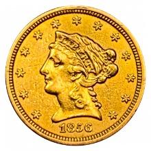 1856 $2.50 Gold Quarter Eagle