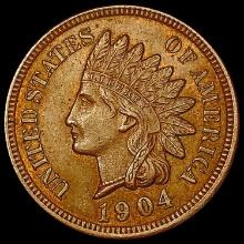 1904 Indian Head Cent CHOICE AU
