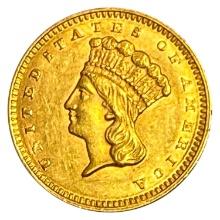1861 Rare Gold Dollar
