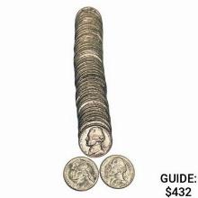 1951 BU 1951 Jefferson Roll (40 Coins
