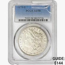 1879-S Morgan Silver Dollar PCGS AU58
