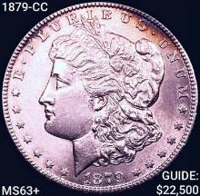 1879-CC Morgan Silver Dollar CHOICE BU+