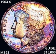 1903-S Morgan Silver Dollar CHOICE BU