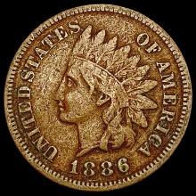 1886 Indian Head Cent NICELY CIRCULATED