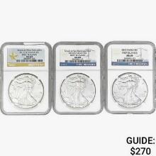 2012 [3] Silver Eagle NGC MS69 FR