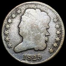 1825 Classic Head Half Cent NICELY CIRCULATED