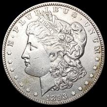 1893-O Morgan Silver Dollar NEARLY UNCIRCULATED