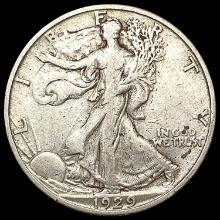 1929-S Walking Liberty Half Dollar NEARLY UNCIRCULATED
