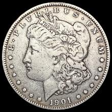 1901 Morgan Silver Dollar LIGHTLY CIRCULATED