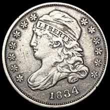 1834 Capped Bust Dime LIGHTLY CIRCULATED