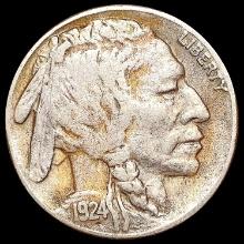 1924-S Buffalo Nickel LIGHTLY CIRCULATED