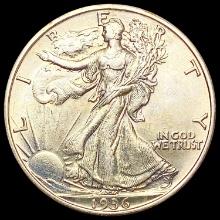 1936-S Walking Liberty Half Dollar UNCIRCULATED