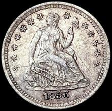 1856-O Seated Liberty Half Dime CLOSELY UNCIRCULATED