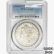 1898-O Morgan Silver Dollar PCGS MS65