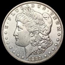 1893 Morgan Silver Dollar CHOICE AU