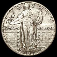 1928-S Standing Liberty Quarter LIGHTLY CIRCULATED