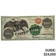 FR. 165 1862 $100 ONE HUNDRED DOLLARS SPREAD EAGLE LEGAL TENDER UNITED STATES NOTE VERY FINE+ RARE