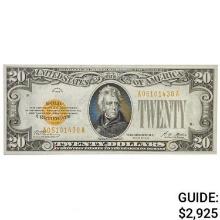 FR. 2402 1928 $20 TWENTY DOLLARS GOLD CERTIFICATE CURRENCY NOTE GEM UNCIRCULATED