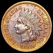 1868 Indian Head Cent CLOSELY UNCIRCULATED
