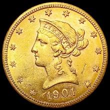 1901-S $10 Gold Eagle UNCIRCULATED
