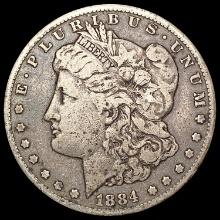 1884-CC Morgan Silver Dollar LIGHTLY CIRCULATED