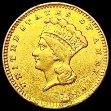 1856 Rare Gold Dollar CLOSELY UNCIRCULATED