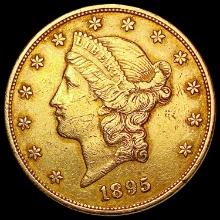 1895 $20 Gold Double Eagle UNCIRCULATED