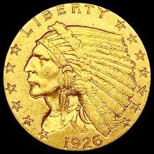 1926 $2.50 Gold Quarter Eagle HIGH GRADE