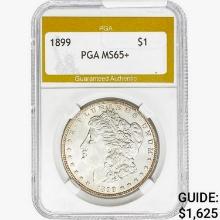1899 Morgan Silver Dollar PGA MS65+