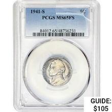 1941-S Jefferson Nickel PCGS MS65 FS