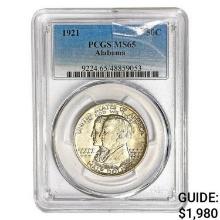 1921 Alabama Half Dollar PCGS MS65